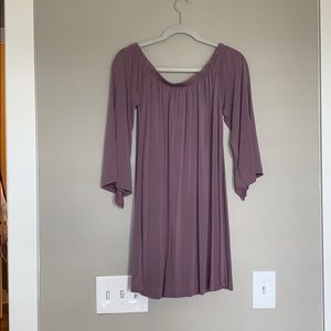 Off the shoulder dress